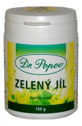 Dr. Popov Zelený jíl 150 g