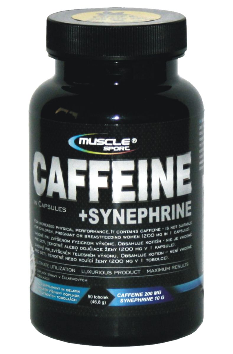 Muscle Sport Caffeine + Synephrine 90 kapslí