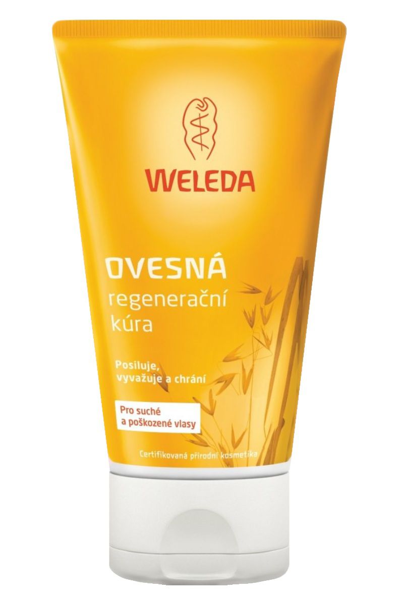 Weleda Ovesná regenerační kúra pro suché a poškozené vlasy 150 ml