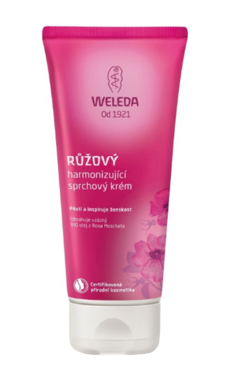 Weleda růžový harmonizující sprchový krém 200 ml