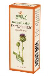 Grešík Ostropestřec bylinné kapky 50 ml 