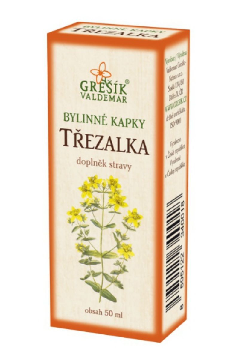 Grešík Třezalka bylinné kapky 50 ml