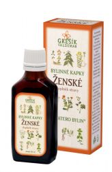 Grešík Ženské bylinné kapky 50 ml 