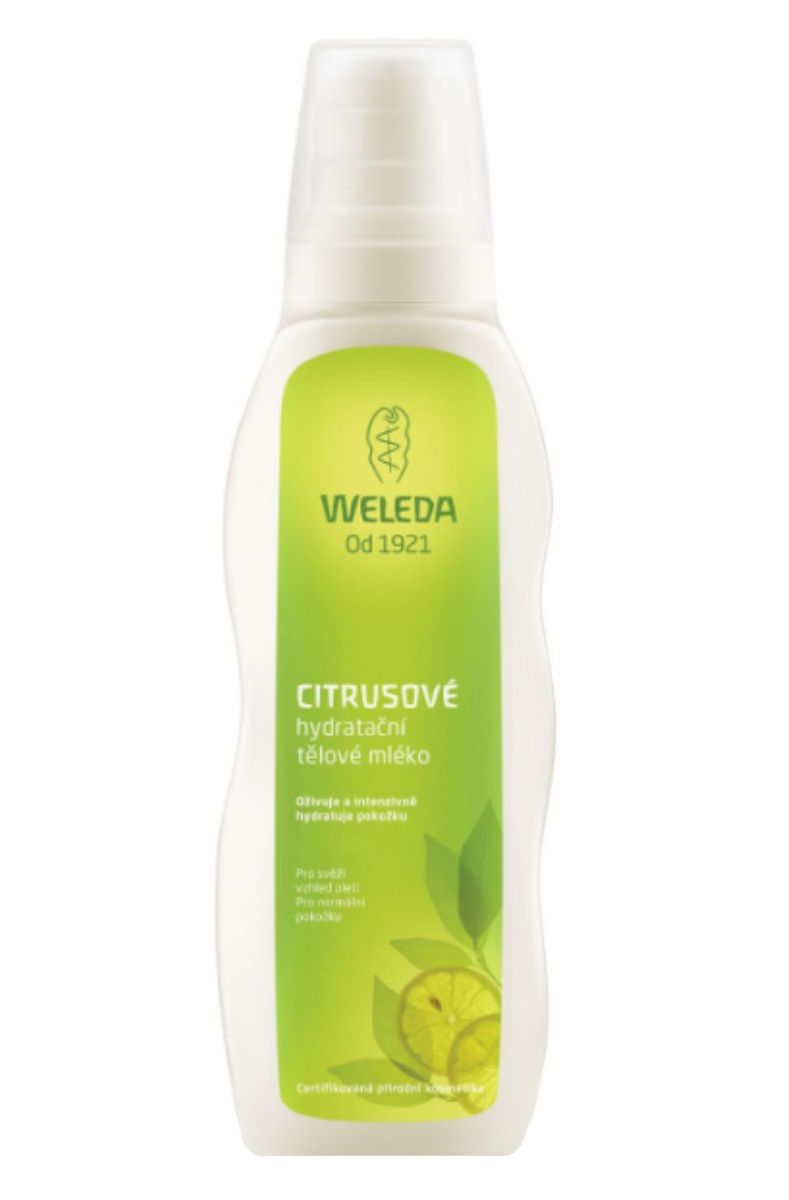 Weleda Citrusové hydratační tělové mléko 200 ml