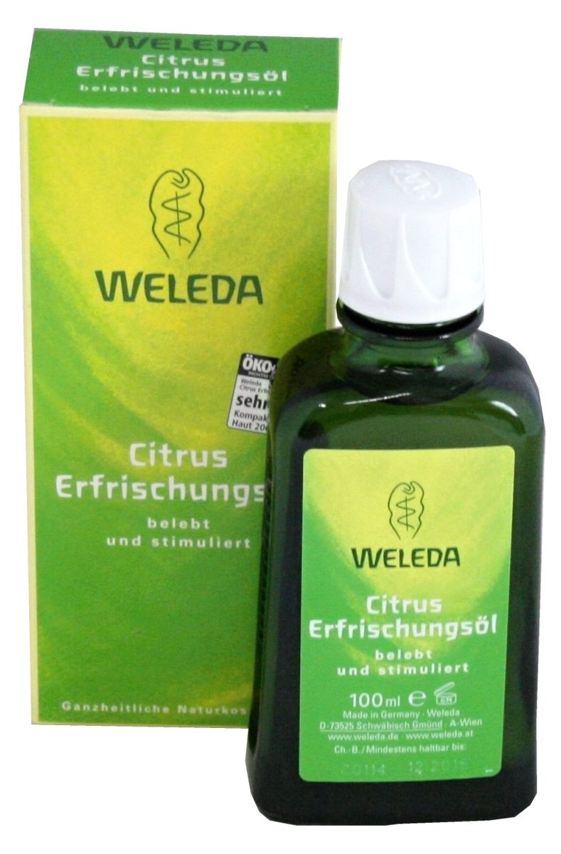 Weleda Citrusový osvěžující olej 100 ml