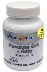 Unios Pharma Koenzym Q10 + rutin 60 kapslí