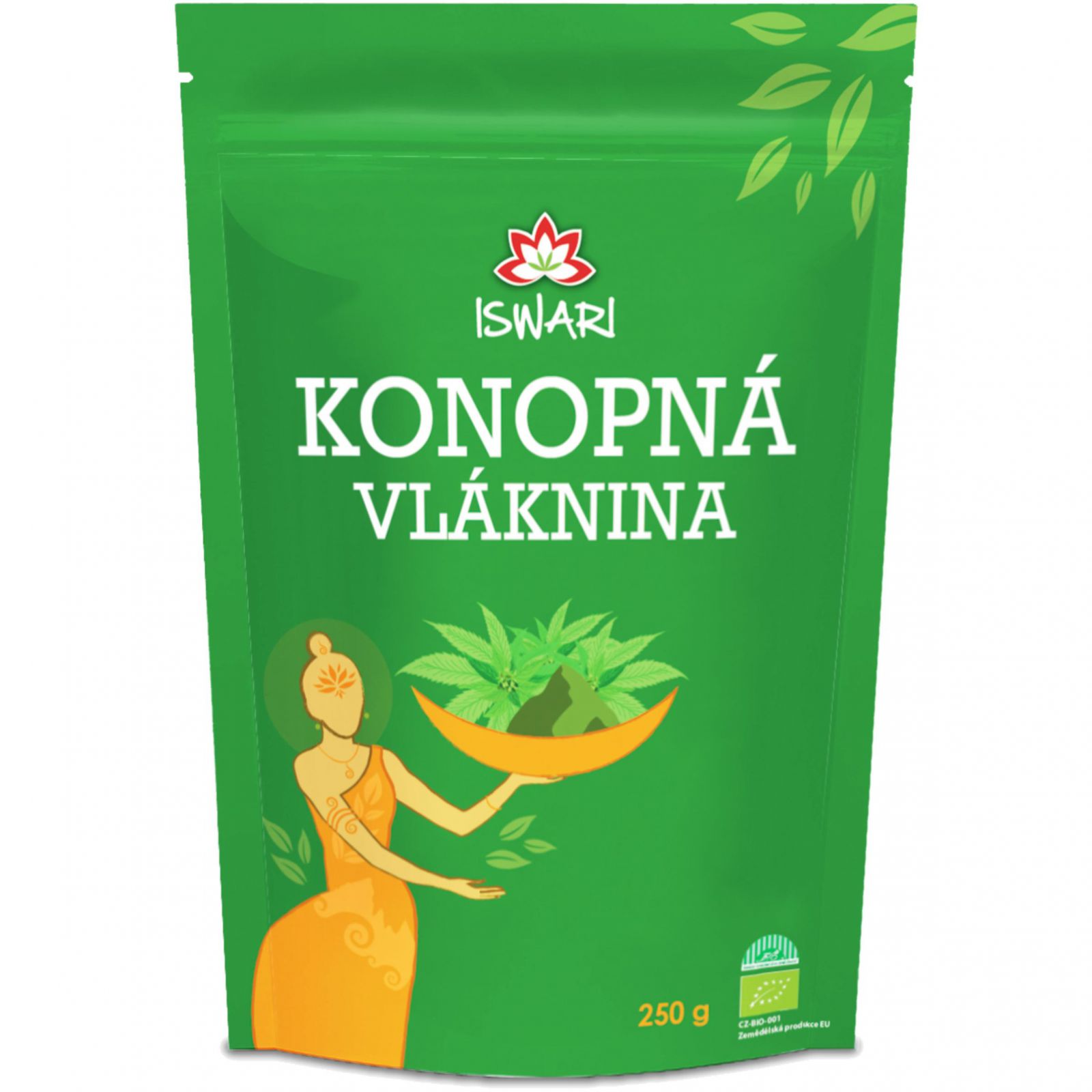 Iswari Konopná vláknina 250 g