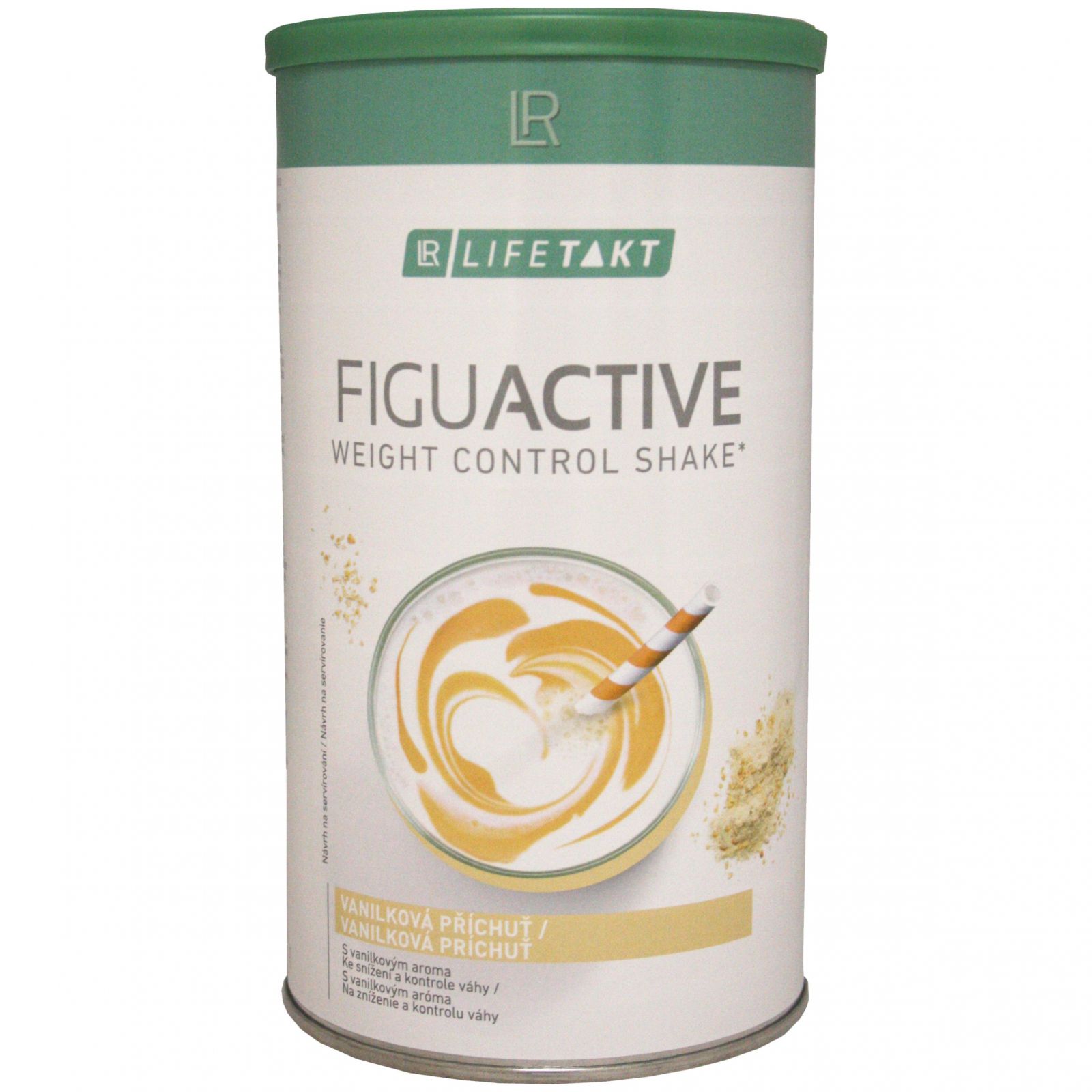 LR LIFETAKT Figu Active koktejl 450 g - příchuť vanilka