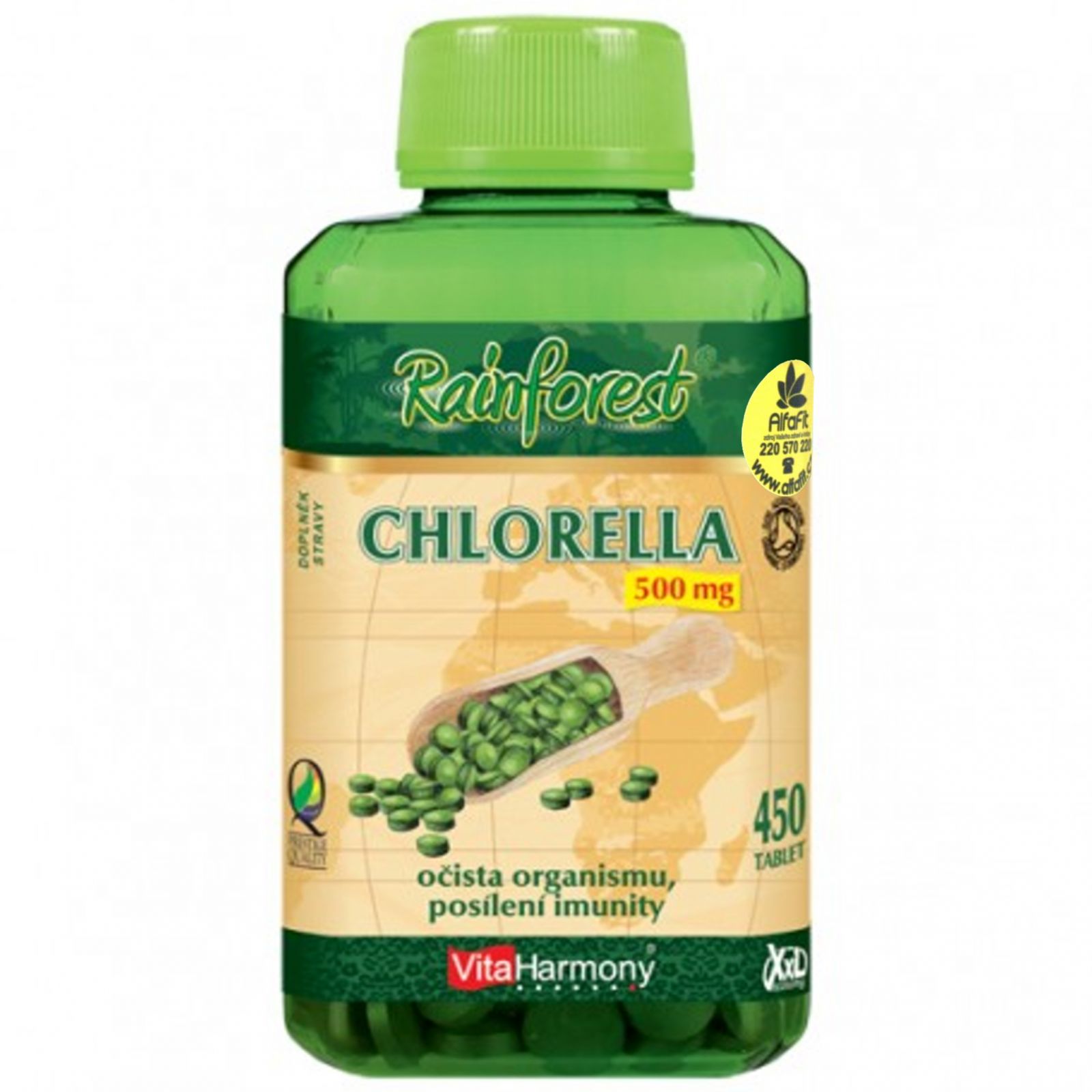 VitaHarmony Chlorella XXL 450 tablet