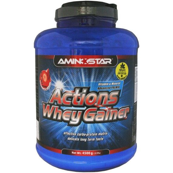 Aminostar Actions Whey Gainer 4500 g