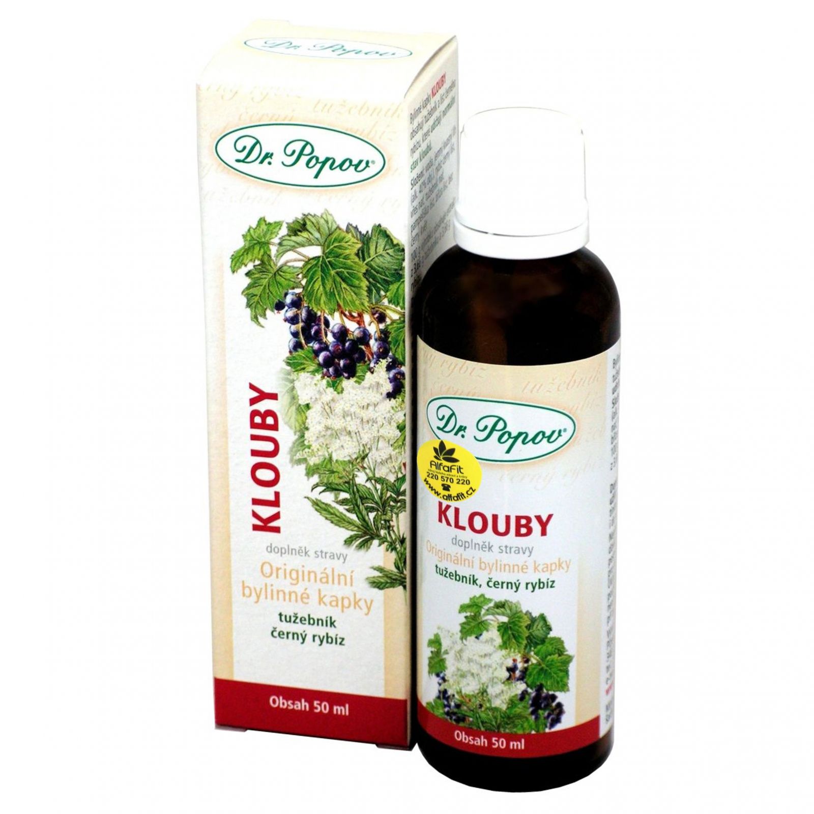 Dr. Popov Klouby 50 ml