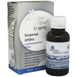 Koloidní stříbro sprej 20 ppm 30 ml - původní obal