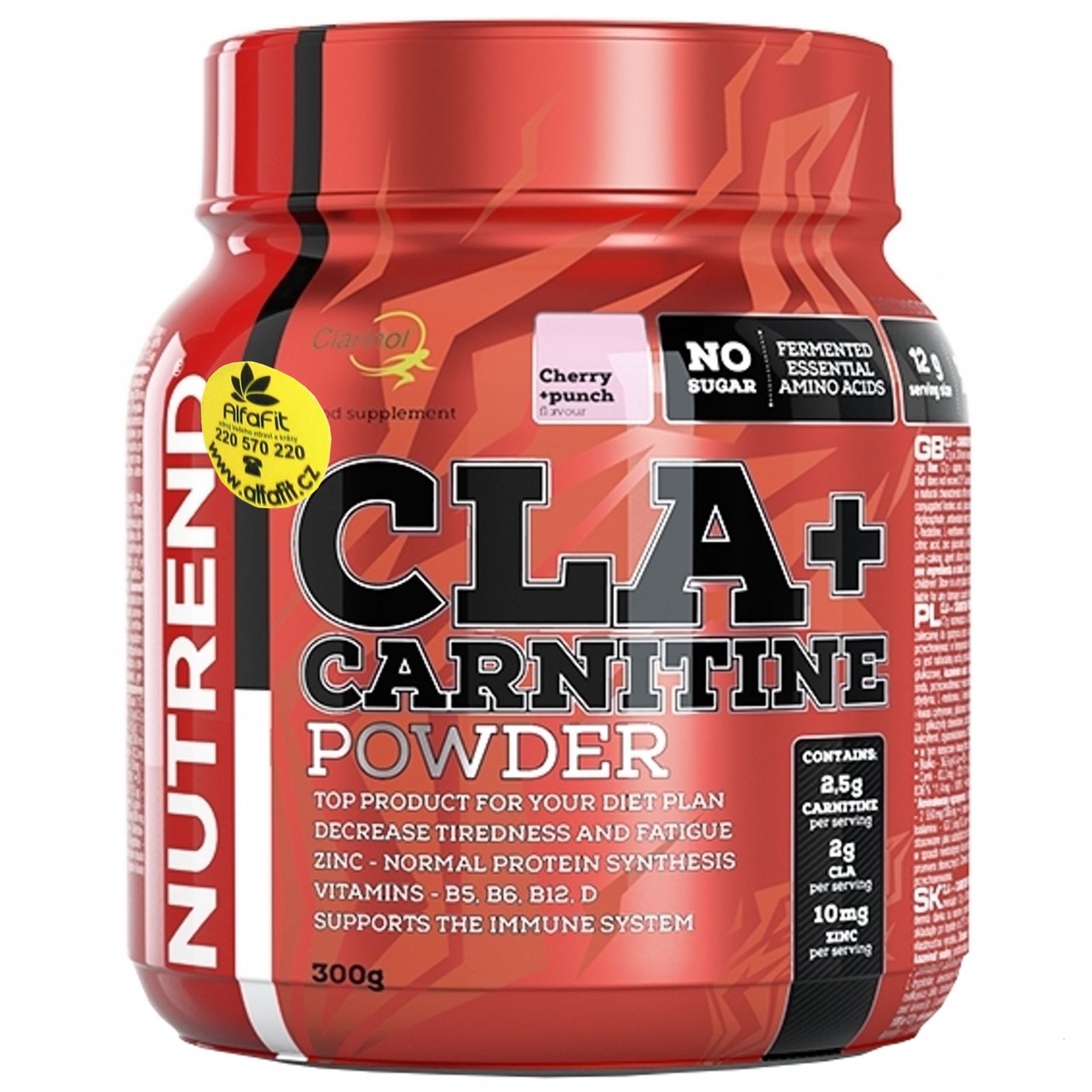 Nutrend CLA + Carnitine powder 300 g