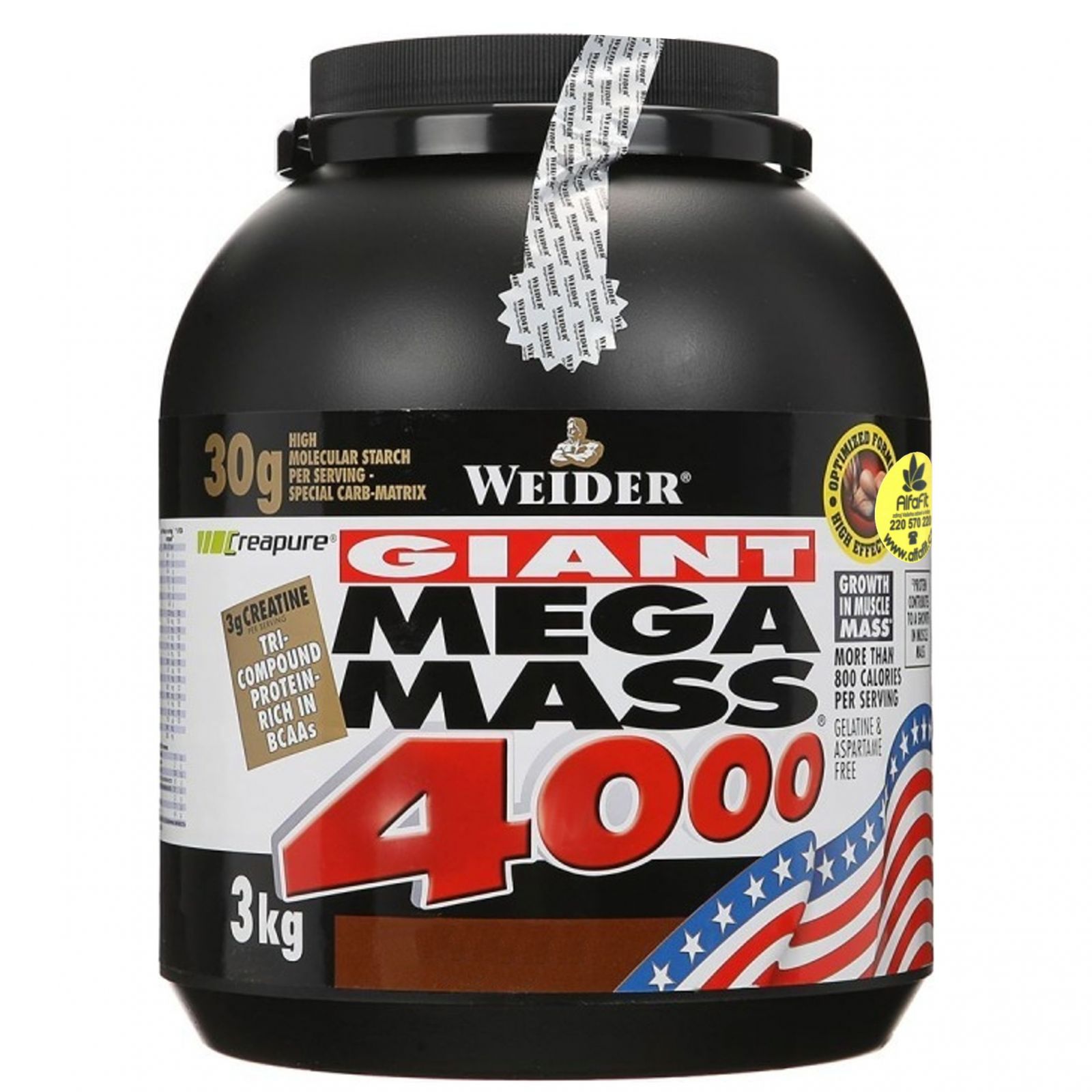 Weider Giant Mega Mass 4000 - 3000 g