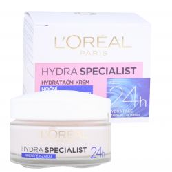 L'Oréal Paris Hydra Specialist 24H Noční krém pro všechny typy pleti 50 ml