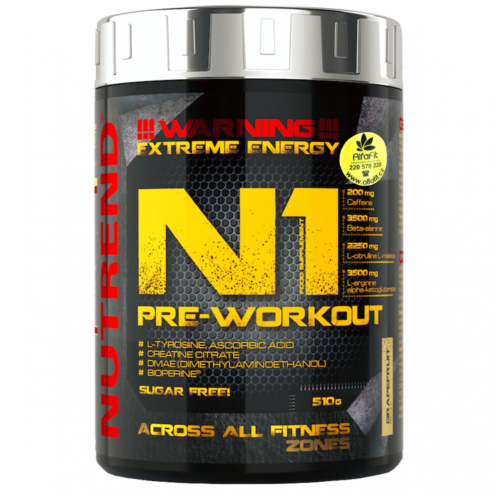 Nutrend N1 Pre-Workout 510 g  