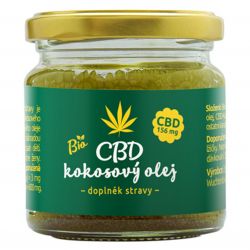 Zelená země CBD kokosový olej 30 ml