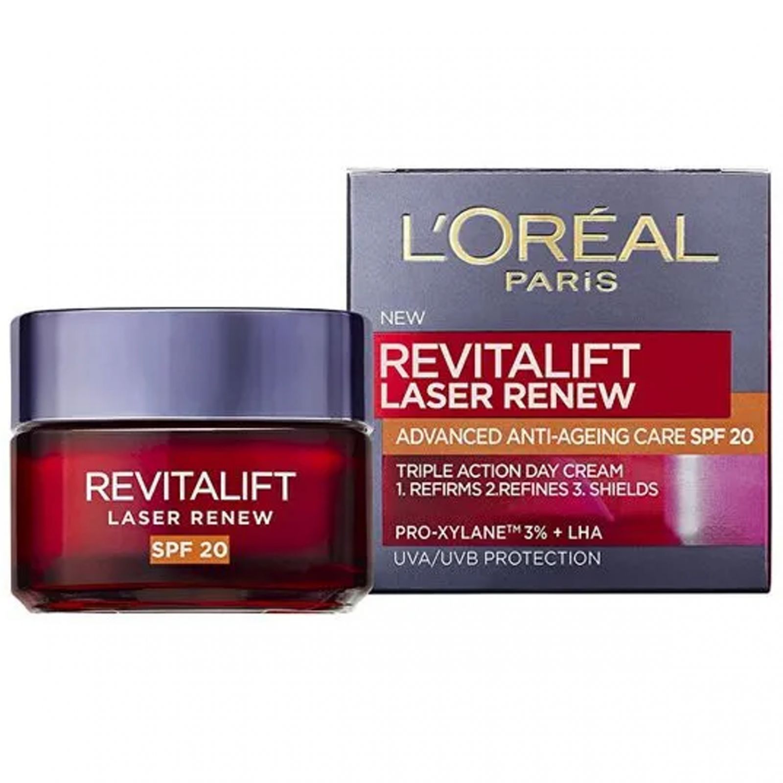  L'Oréal Paris Revitalift laser renew, denní krém s OF 20 – 50 ml