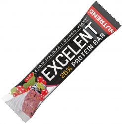 Nutrend Excelent 25% protein bar, černý rybíz s brusinkami v jogurtové polevě 40 g