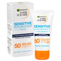 Garnier Ambre Solaire Sensitive advanced Face SFP 50+ – 50 ml
