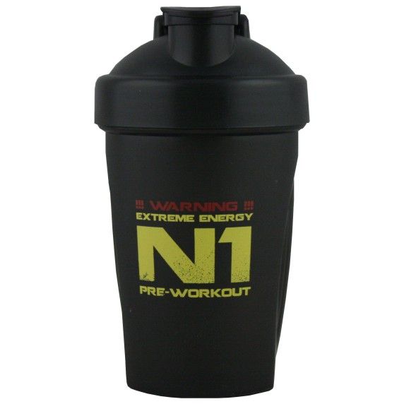 NUTREND Shaker černý N1 400 ml