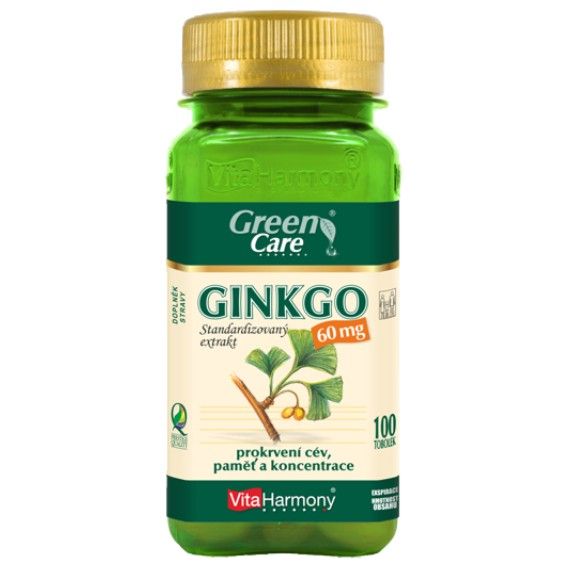 VitaHarmony Ginkgo 60 mg - 100 tobolek