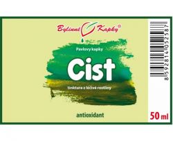 Bylinné kapky Cist - bylinné kapky etiketa