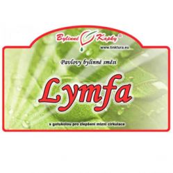 Bylinné kapky Lymfa - bylinné kapky etiketa původní
