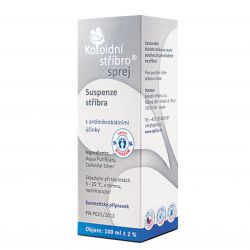  Koloidní stříbro sprej 30 ppm 100 ml - krabička