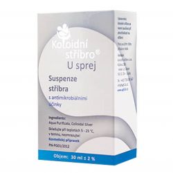 Koloidní stříbro sprej 5 ppm 30 ml ─ ušní aplikátor