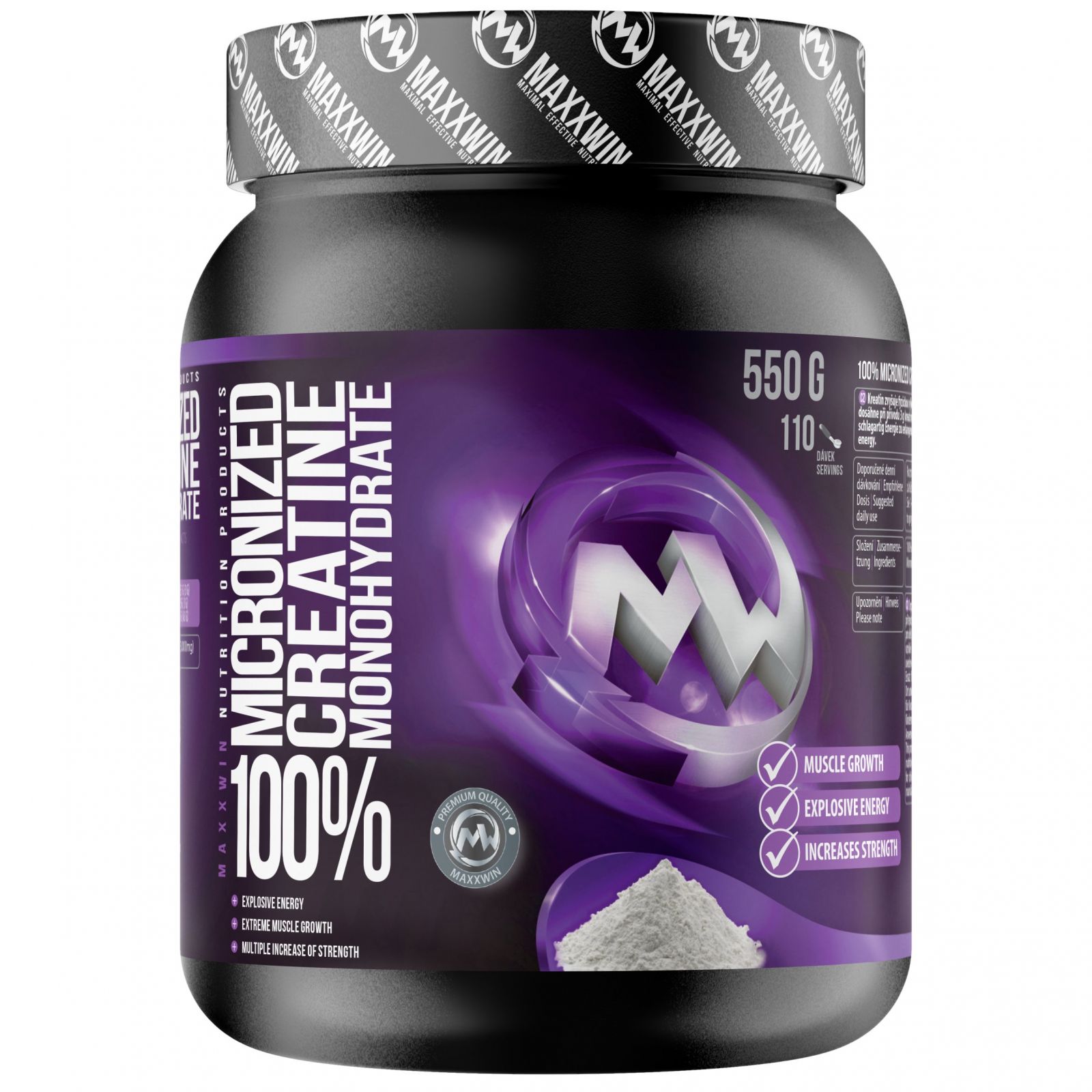 MAXXWIN 100% CREATINE MONOHYDRATE 550 G 