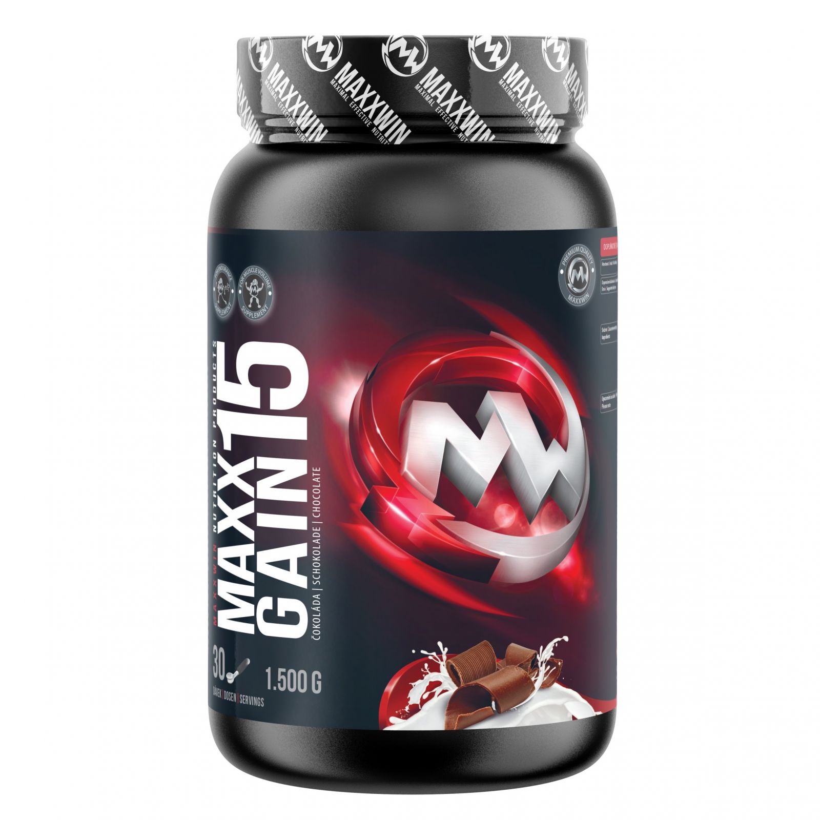 MAXX GAIN 15 ČOKOLÁDA 1500 G 