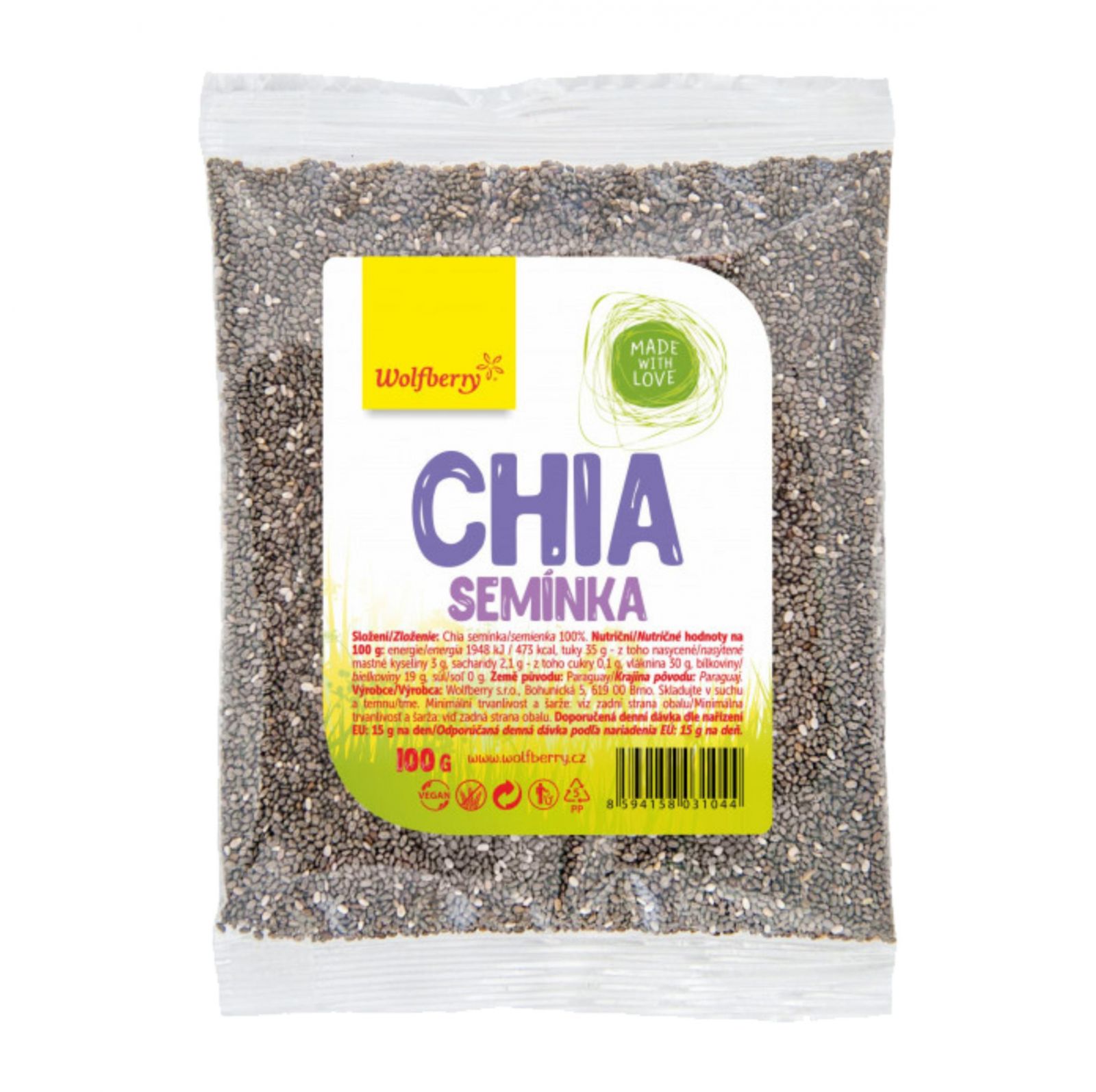 Wolfberry Chia semínka 100 g