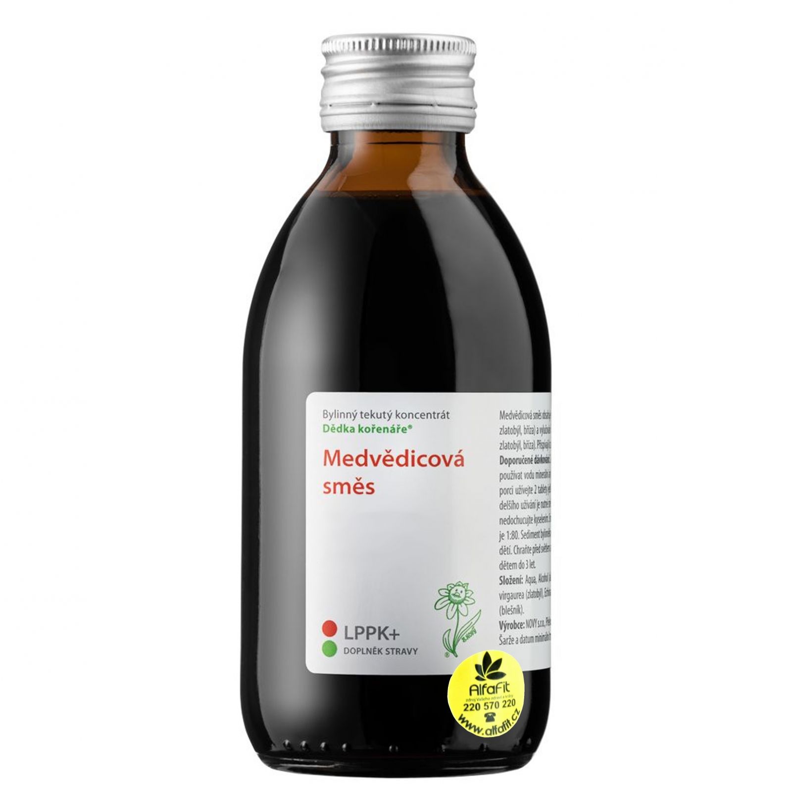 Dědek kořenář Medvědicová směs LPPK 200 ml