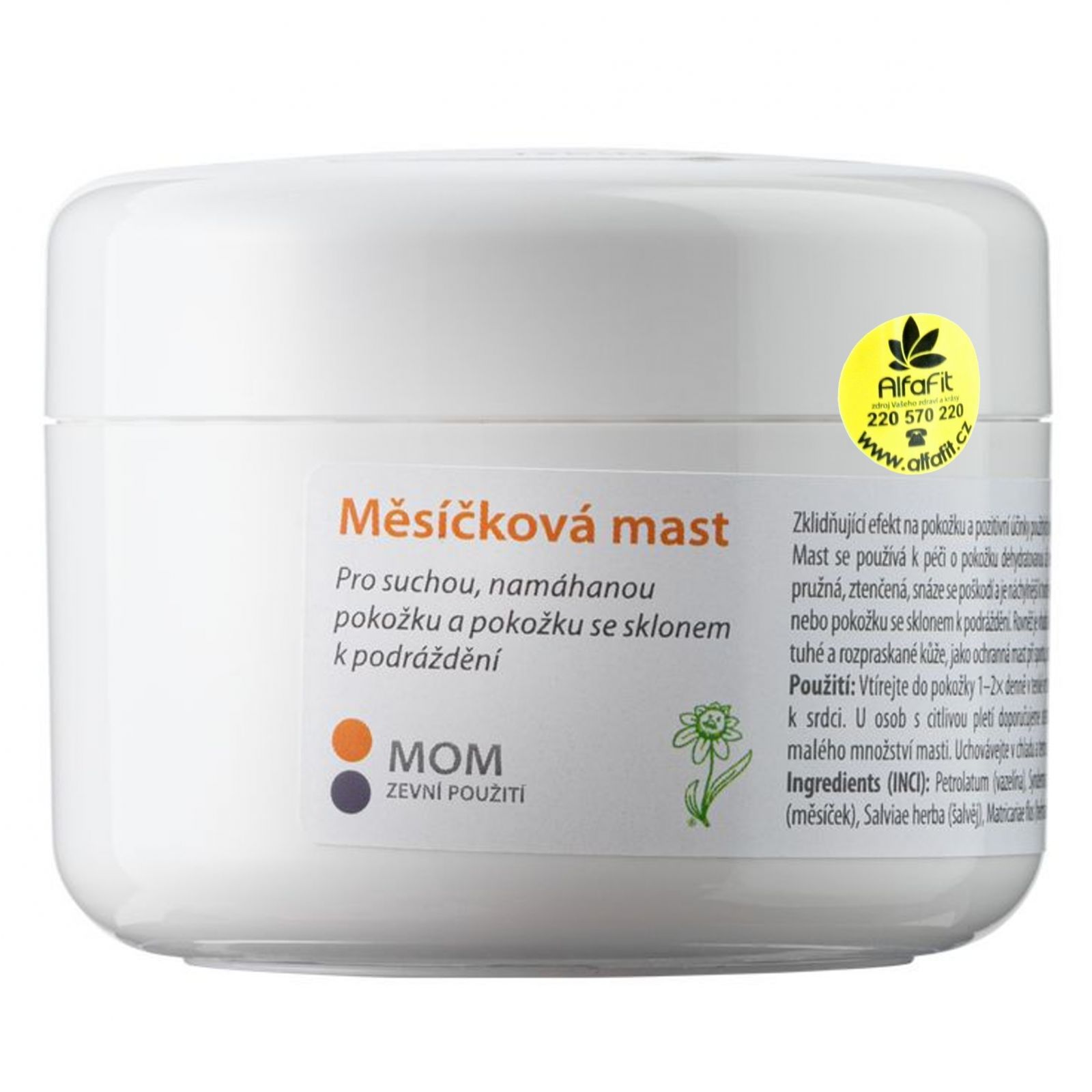 Dědek kořenář Měsíčková mast MOM 100 ml