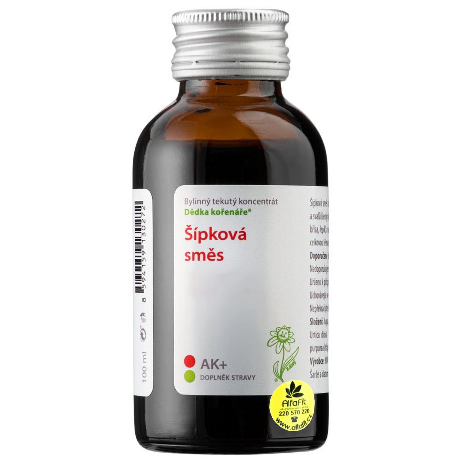 Dědek kořenář Šípková směs AK 100 ml