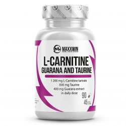 MAXXWIN L-CARNITINE GUARANA TAURINE 90 KAPSLÍ 