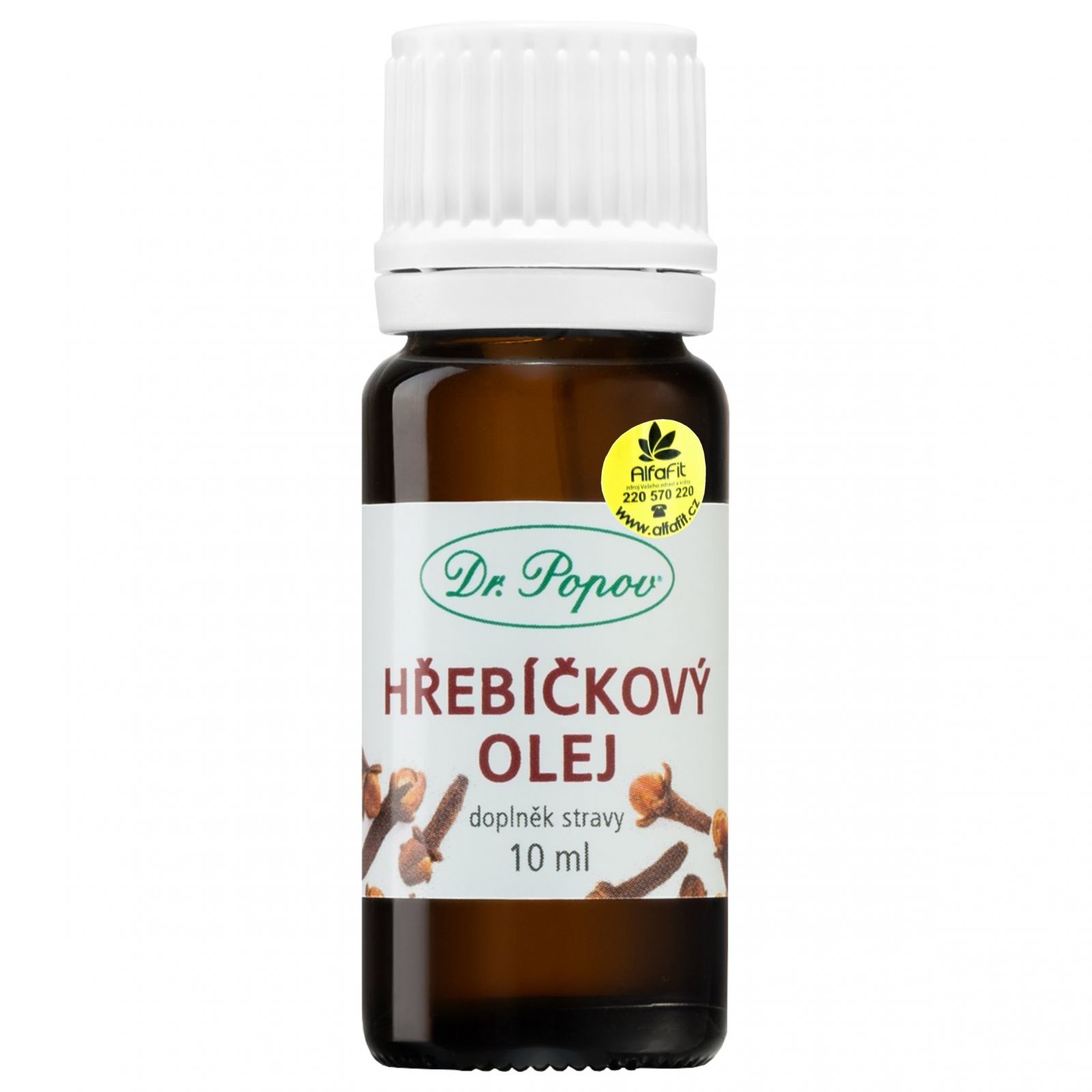 Dr. Popov Hřebíčkový olej 100% - 10 ml