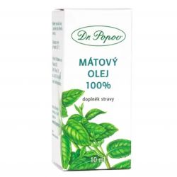 Dr. Popov Mátový olej 100% - 10 ml - krabička