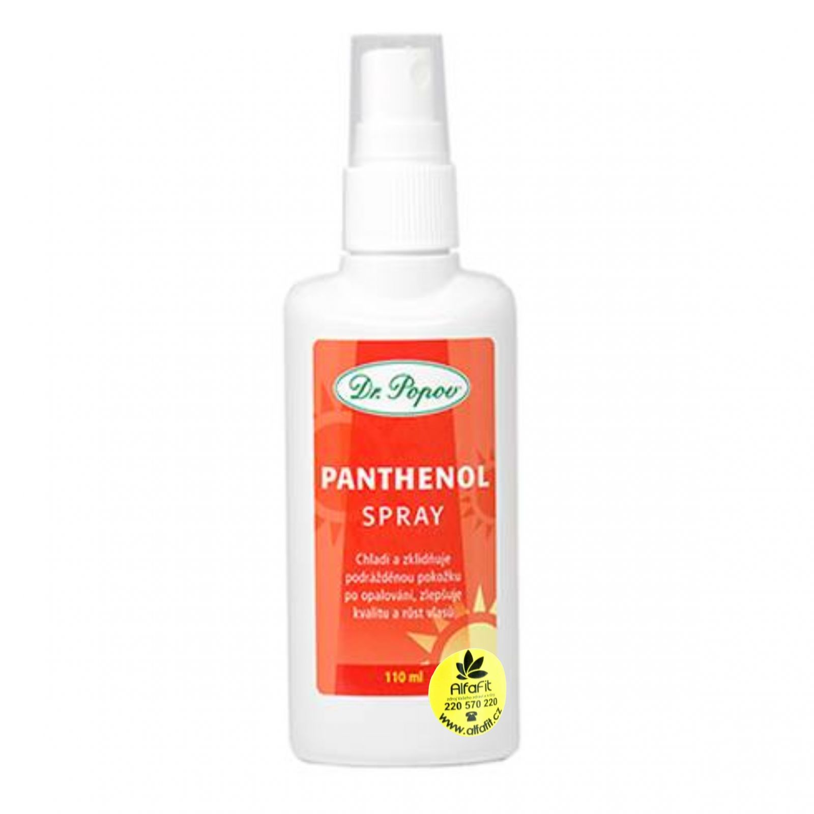 Dr. Popov Panthenol spray s D-Panthenolem 110 ml