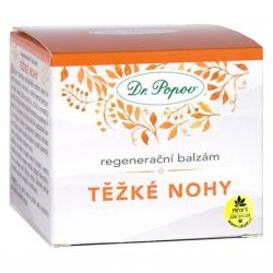 Dr. Popov Regenerační balzám TĚŽKÉ NOHY 50 ml