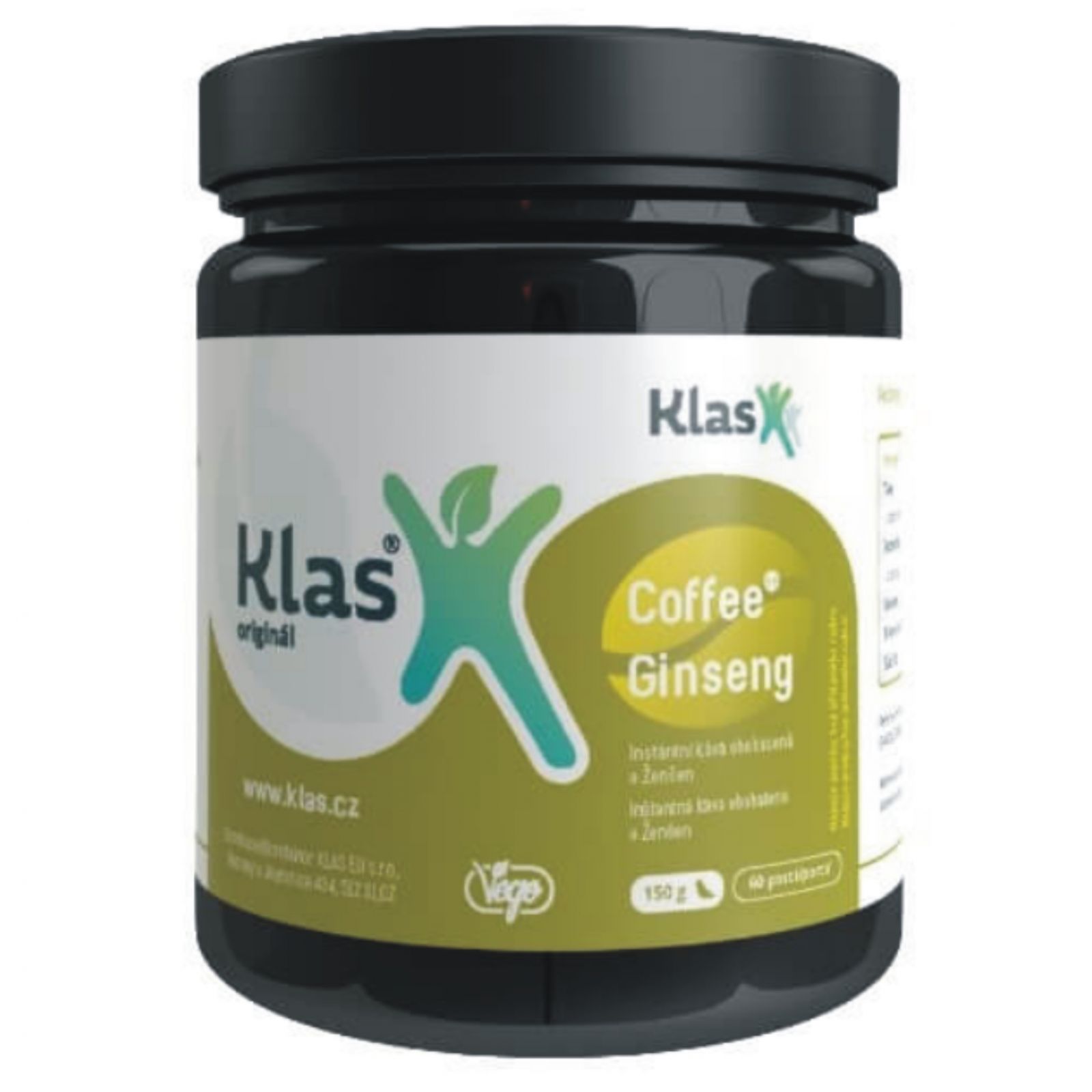 Klas Coffee Ginseng 150 g