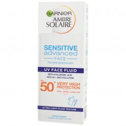 L´Oréal Ambre Solaire Sensitive advanced Face SFP 50+, 40 ml