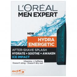 L'Oréal Paris Men expert Hydra Energetic Voda po holení Ice Impact 100 ml