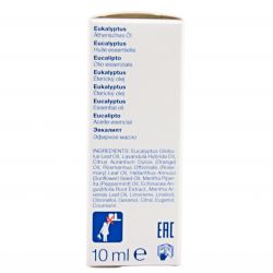 JUST Eukalyptový olej 10 ml - etiketa