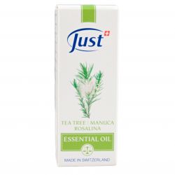 JUST Tea Tree olej s manukou a rosalinou 10 ml - krabička