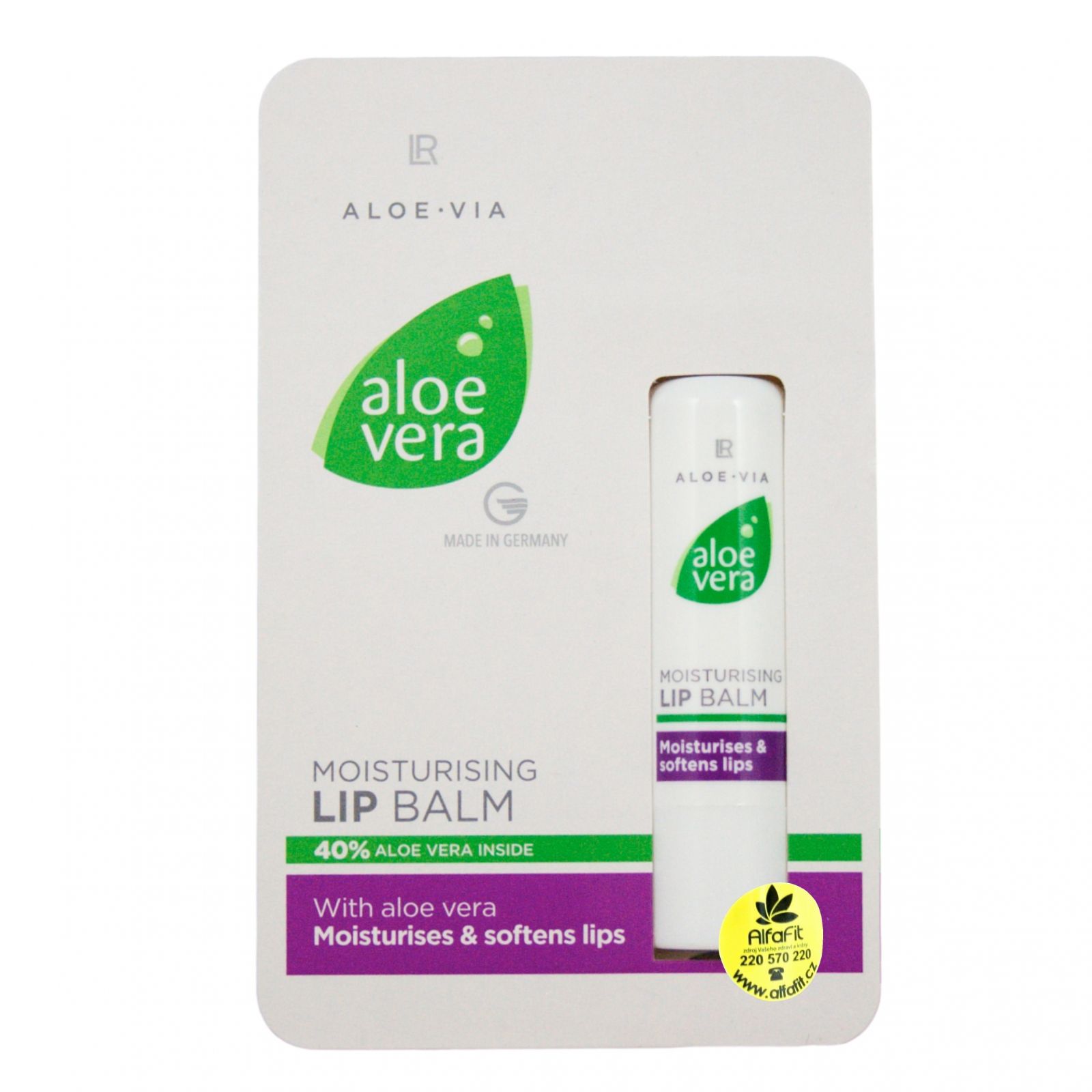 LR Aloe Vera Hydratační balzám na rty 4,8 g