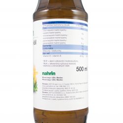 nahrin Bodlákový olej 500 ml - etiketa