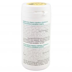 Nahrin Kapsle s vitamínem D + kalcium – 60 kapslí - etiketa - původní obal