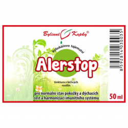 Bylinné kapky Alerstop 50 ml - etiketa